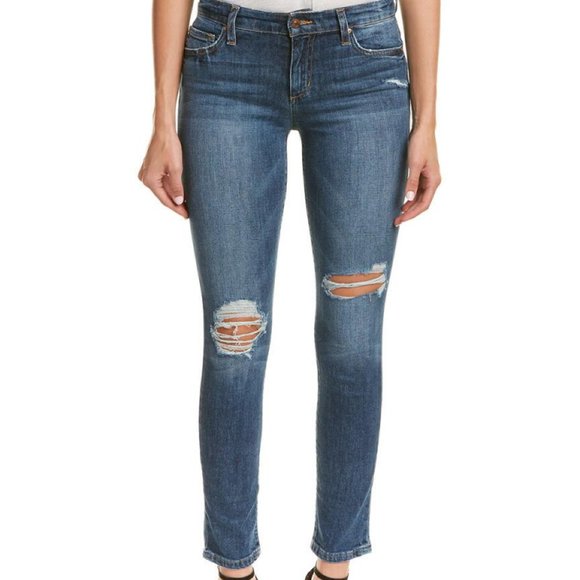 Joe's Jeans Denim - Joe's Jeans Skinny Ankle Aveline Distressed Jeans Size 30